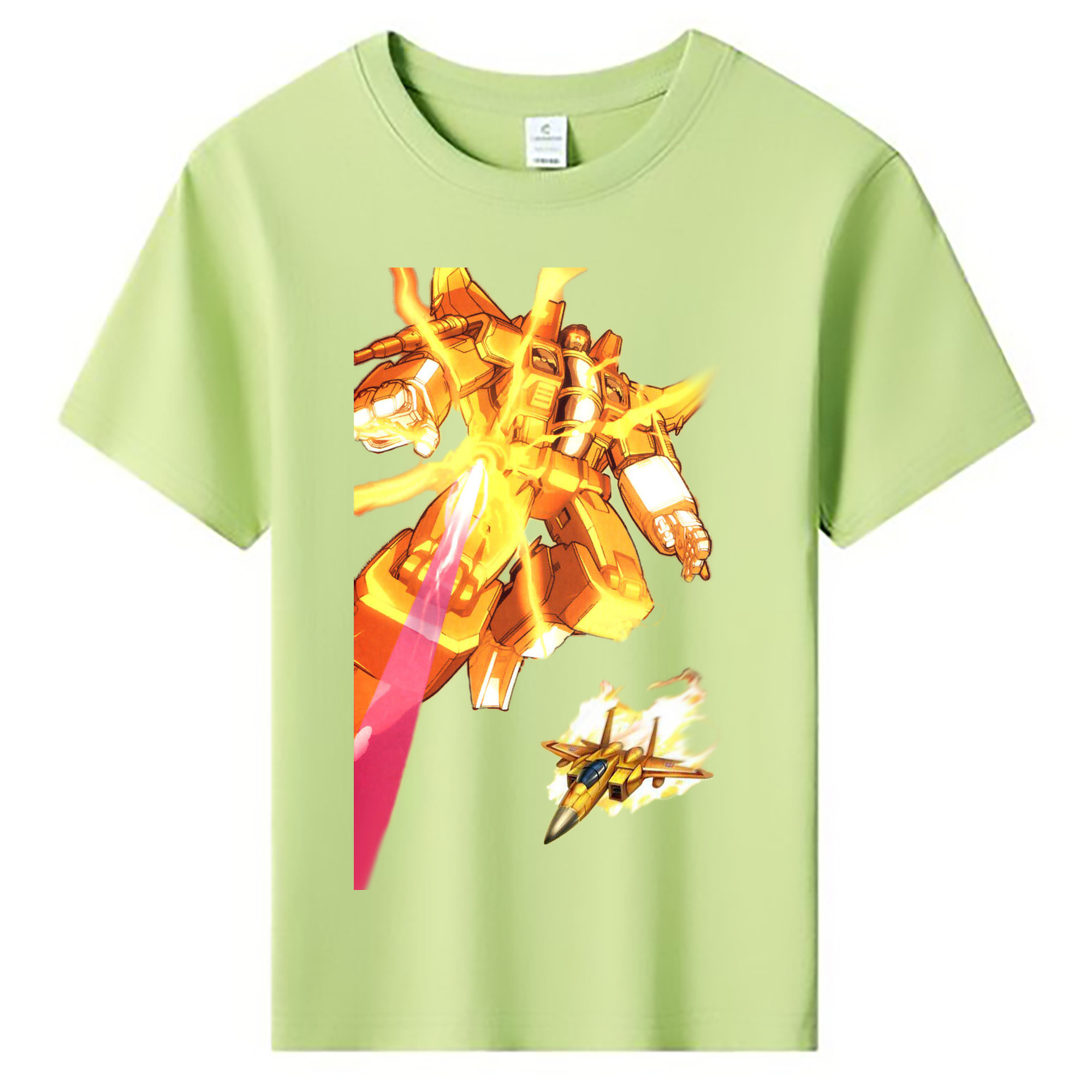 （画像用）  綿100％キッズTシャツ（フロントプリント）